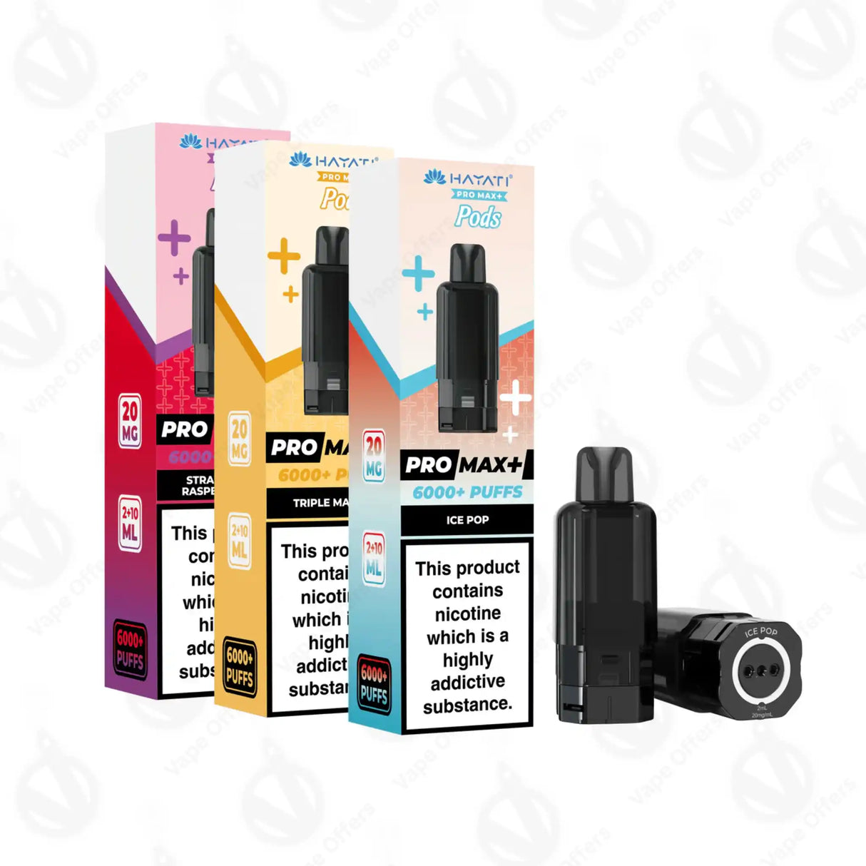 Hayati Pro Max Plus 6000 Prefilled Pods