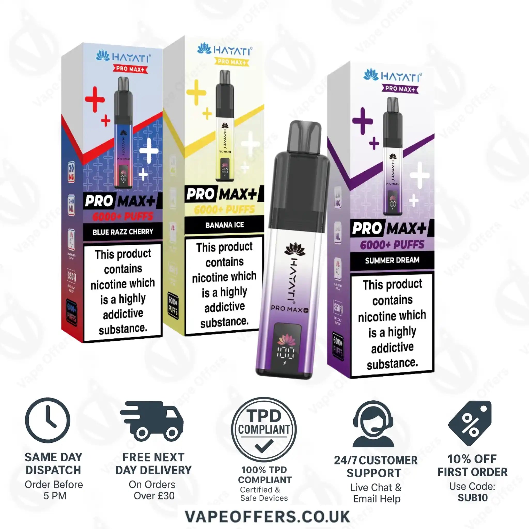 Hayati Pro Max Plus 6000 Pod Kit