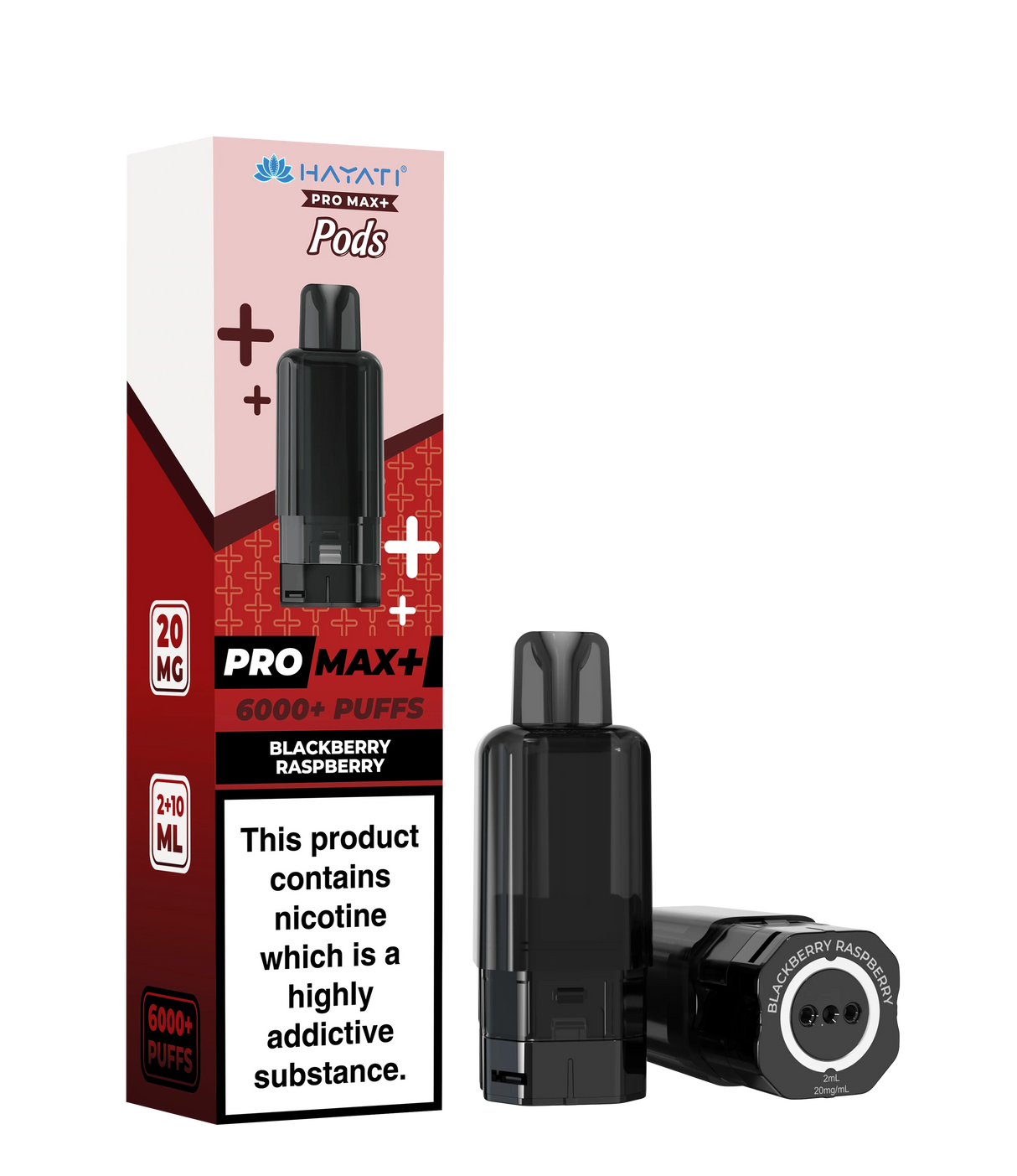 Hayati Pro Max+ Pods - Blackberry Raspberry 
