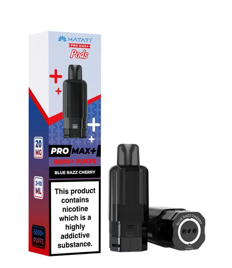 Hayati Pro Max+ Pods - Blue Razz Cherry 