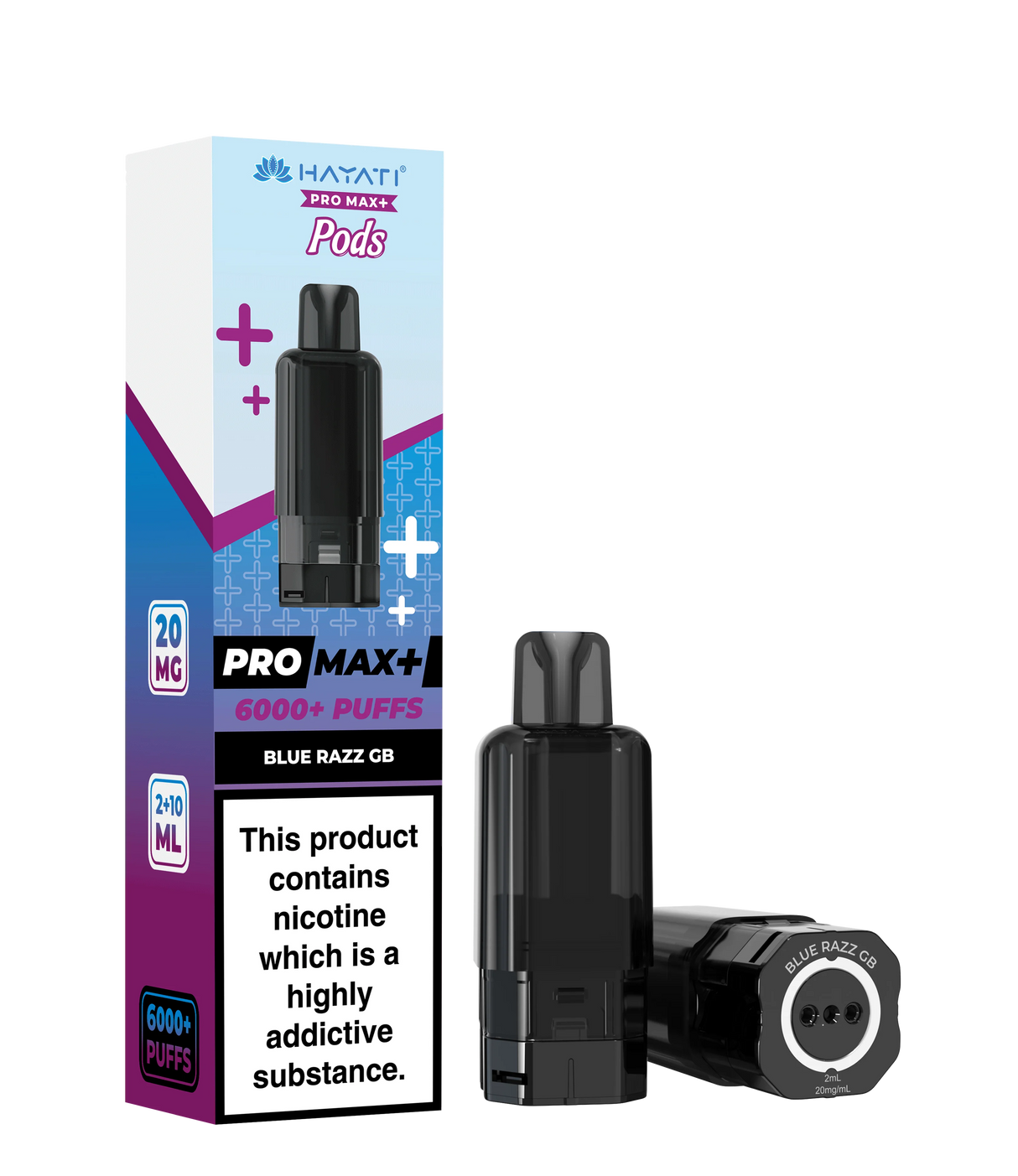 Hayati Pro Max+ Pods - Blue Razz GB 