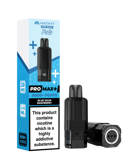 Hayati Pro Max+ Pods - Blue Sour Raspberry