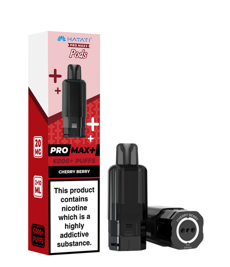 Hayati Pro Max+ Pods - Cherry Berry 