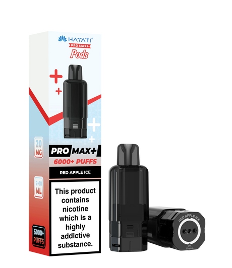 Hayati Pro Max+ Pods - Red Apple Ice