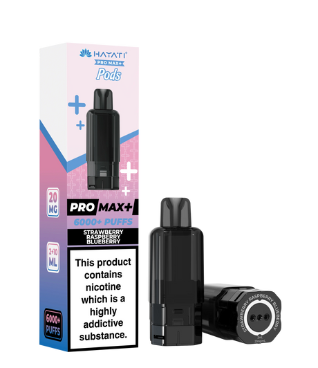 Hayati Pro Max+ Pods - Strawberry Raspberry Blueberry 