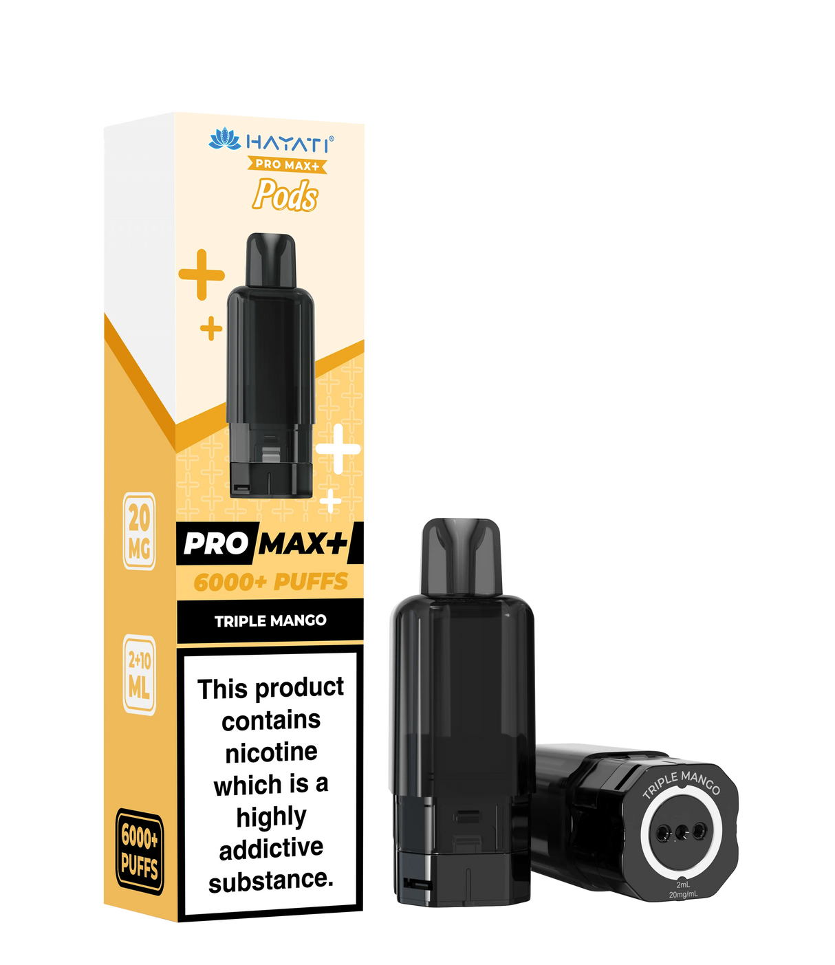 Hayati Pro Max+ Pods - Triple Mango
