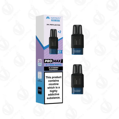 Hayati Pro Max S1 Blackberry Raspberry Prefilled Pod