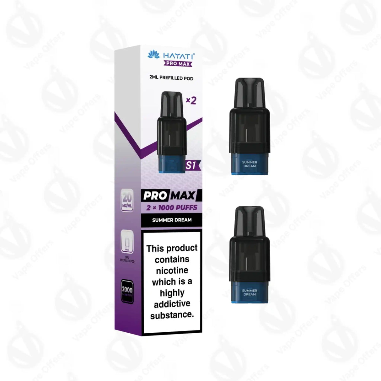 Hayati Pro Max S1 Summer Dream Prefilled Pod