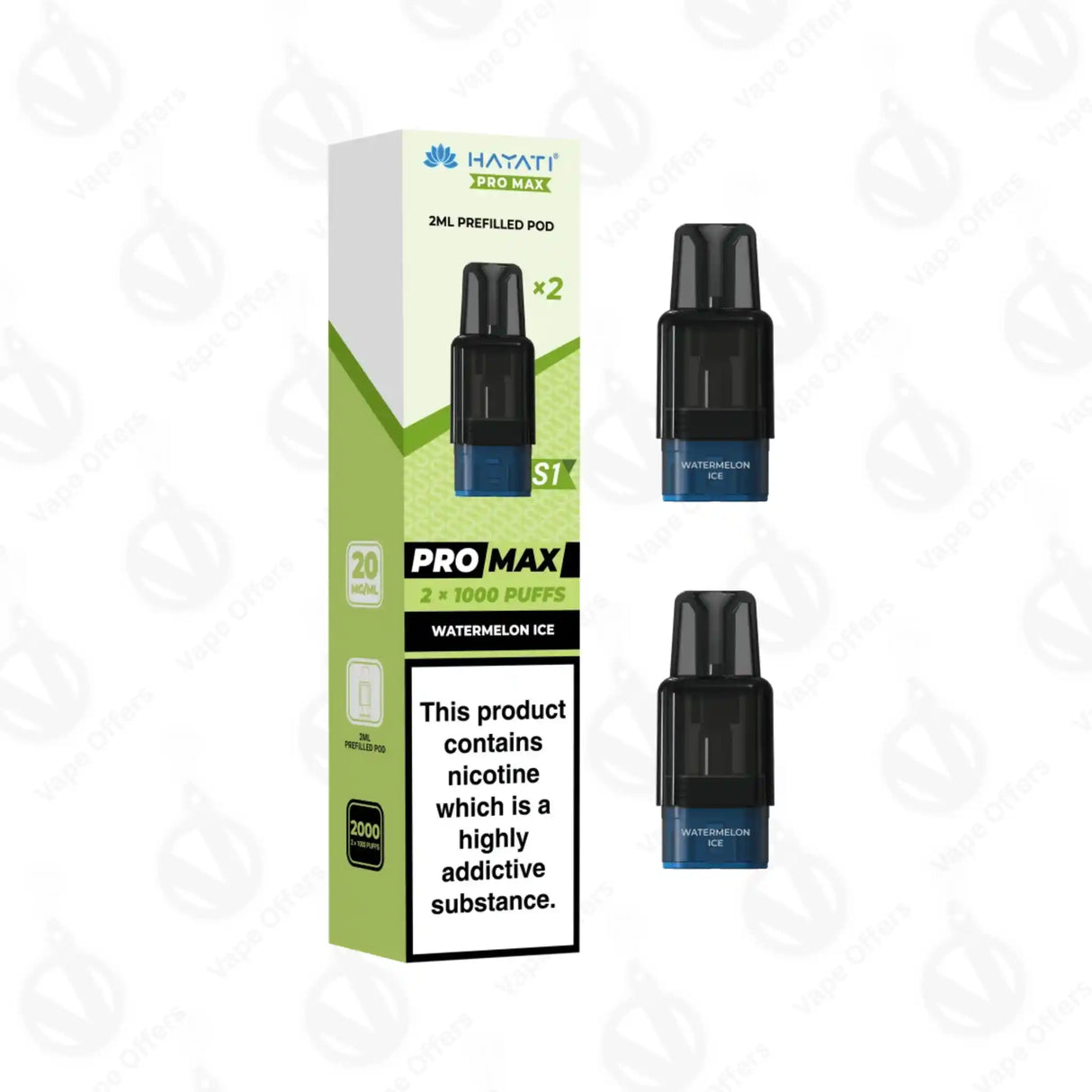 Hayati Pro Max S1 Watermelon Ice Refillable Pod