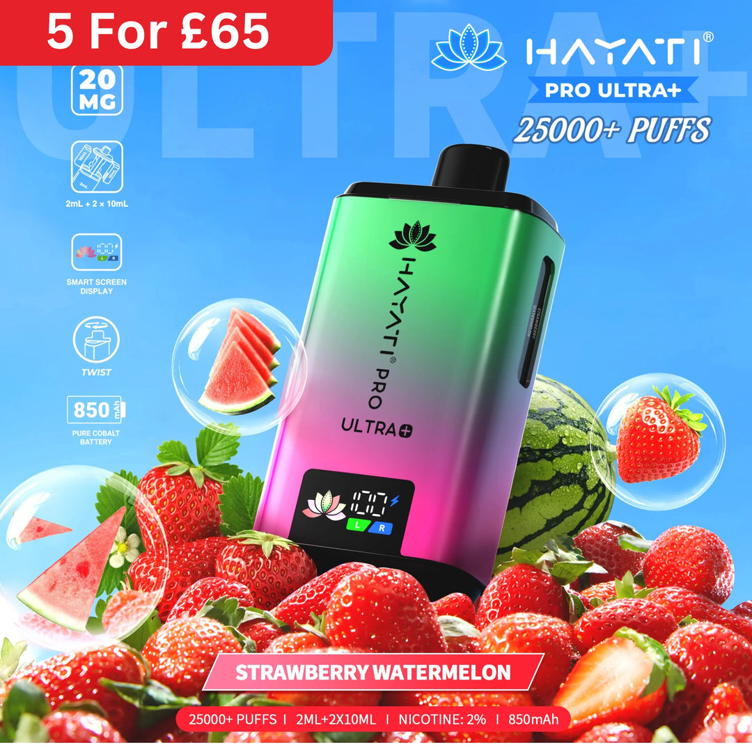 Hayati Pro Ultra+ 25000 - Strawberry Watermelon
