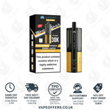 Hayati Pro Ultra Plus Shisha 30K Blue Mist Pink and Love 66 Prefilled Pod Kit