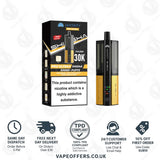 Hayati Pro Ultra Plus Shisha 30K Raspberry Kiwi Fresh Mist and Kiwi Orange Mint Prefilled Pod Kit