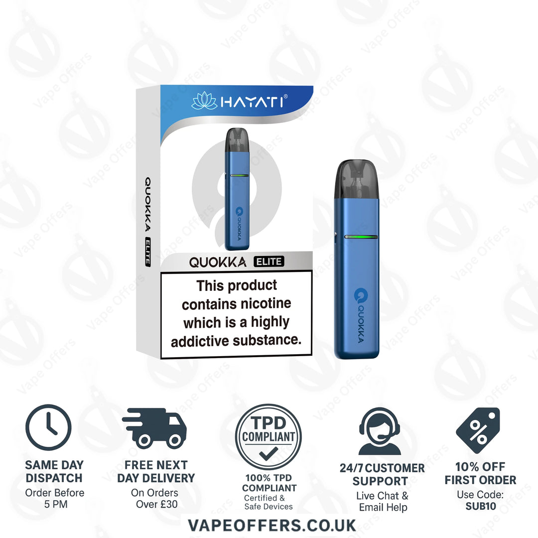 Hayati Quokka Elite Vape Pod Kit Navy Blue