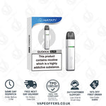 Load image into Gallery viewer, Hayati Quokka Elite Vape Pod Kit Silver White
