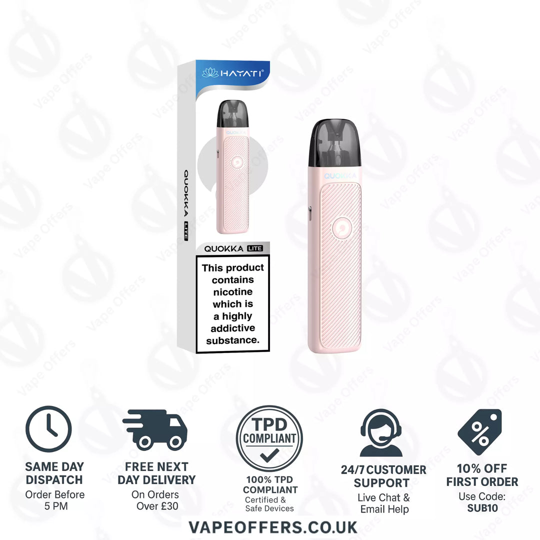 Hayati Quokka Lite Vape Pod Kit Baby Pink
