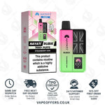 Load image into Gallery viewer, Hayati Rubik 7K Puffs Vape Pod Kit Strawberry Kiwi
