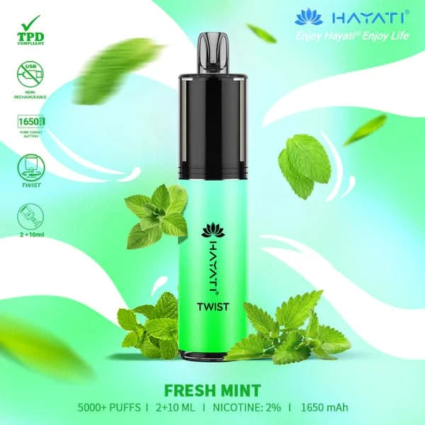 Hayati Twist 5000 Fresh Mint 
