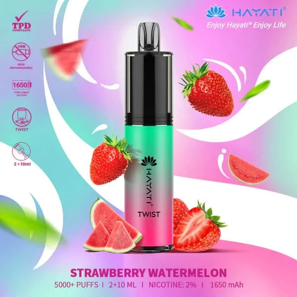 Hayati Twist 5000 Strawberry Watermelon 
