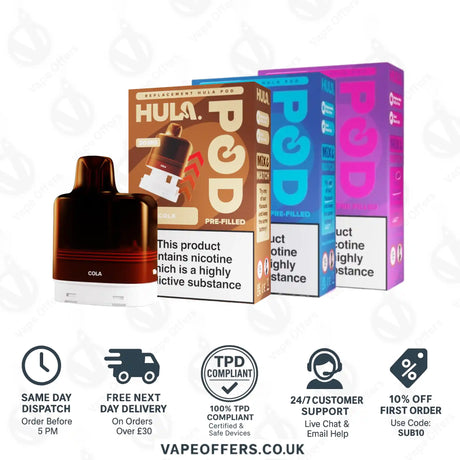 Hula 7000 Big Puff Prefilled Pod 