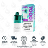 Hula 7000 Big Puff Prefilled Pod Kit Menthol