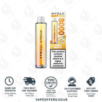 Load image into Gallery viewer, Hyola Pro Max 8K Prefilled Vape Pod Kit Triple Mango
