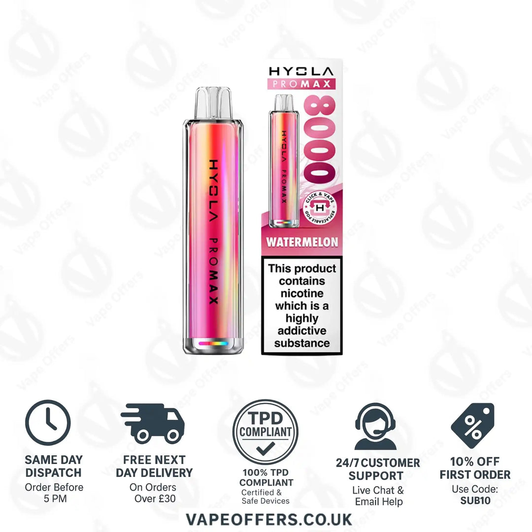 Hyola Pro Max 8K Prefilled Vape Pod Kit Watermelon