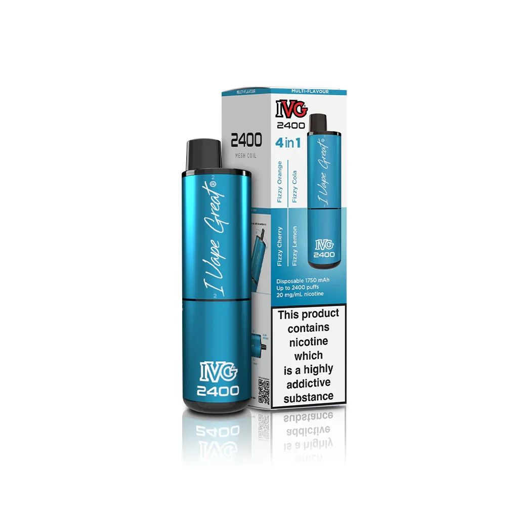 Fizzy Edition IVG 2400 4 in 1 Multi Flavour