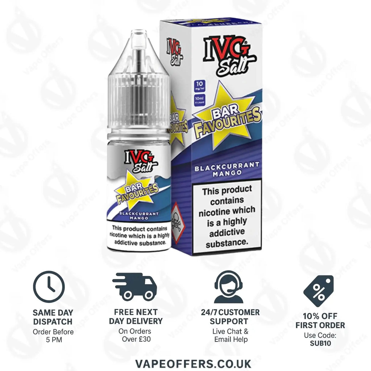 IVG Bar Favourites Blue Razz Lemonade Salts
