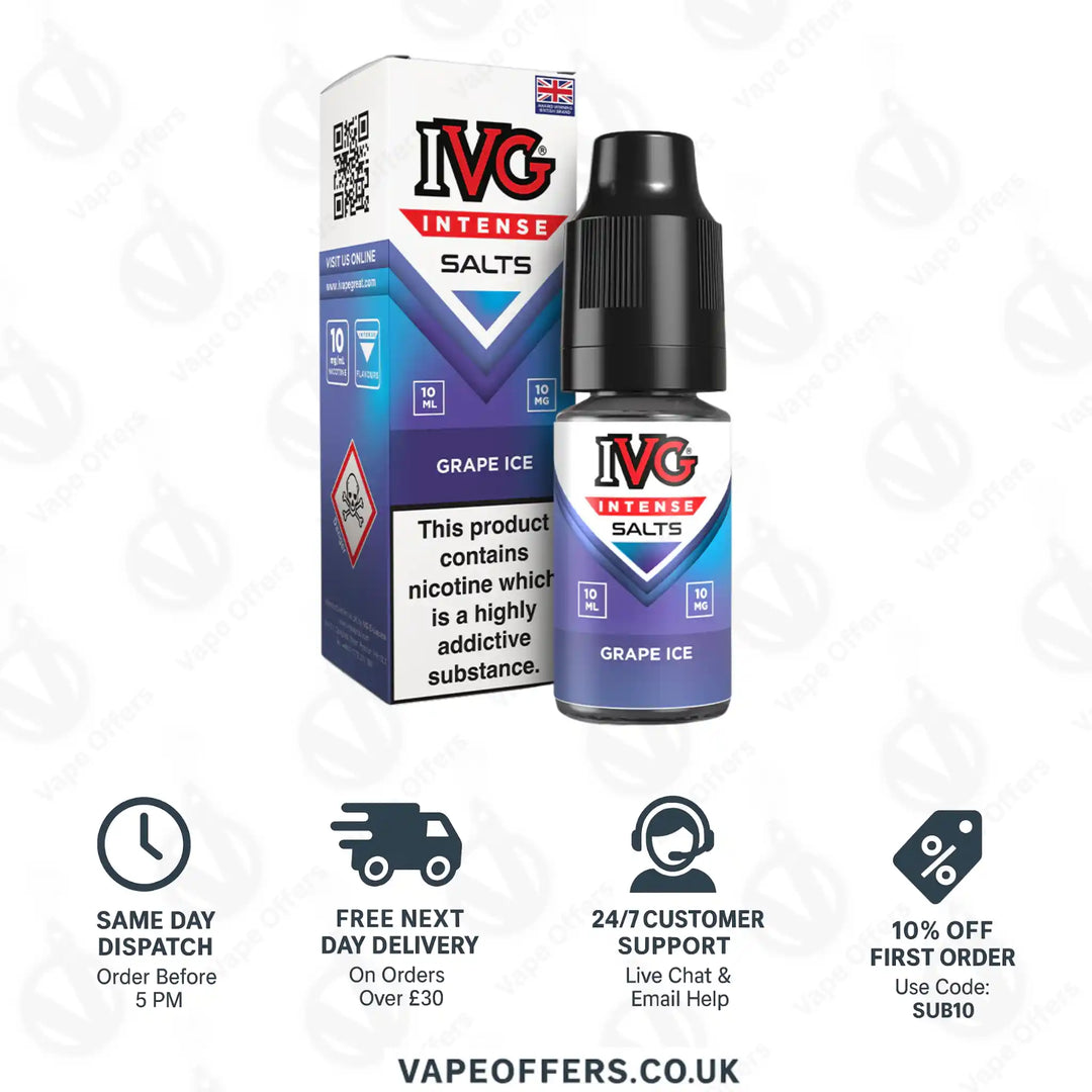 IVG Intense Salts Grape Ice