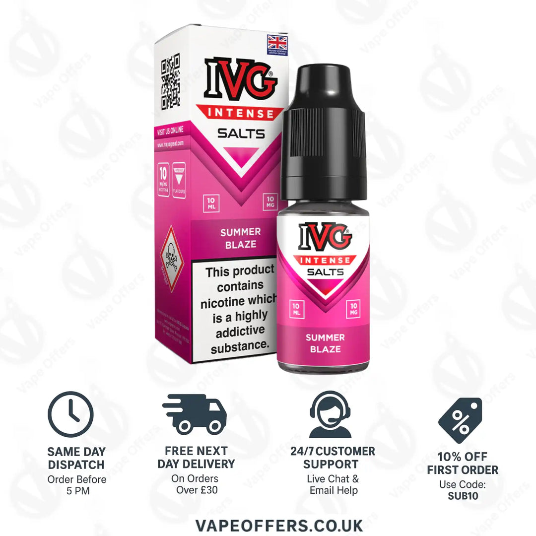 IVG Intense Salts Summer Blaze Nic Salt