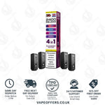 Load image into Gallery viewer, IVG 2400 4 in 1 Prefilled Pods Blackberry Edition
