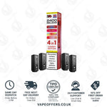 Load image into Gallery viewer, IVG 2400 4 in 1 Prefilled Pods Cherry Edition

