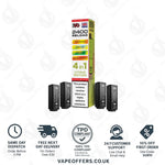 Load image into Gallery viewer, IVG 2400 4 in 1 Prefilled Pods Citrus Edition
