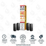 Load image into Gallery viewer, IVG 2400 4 in 1 Prefilled Pods Exotic Edition
