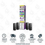 Load image into Gallery viewer, IVG 2400 4 in 1 Prefilled Pods Grape Edition
