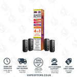 Load image into Gallery viewer, IVG 2400 4 in 1 Prefilled Pods Juicy Edition
