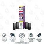 Load image into Gallery viewer, IVG 2400 4 in 1 Prefilled Pods Purple Edition
