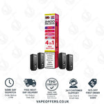 Load image into Gallery viewer, IVG 2400 4 in 1 Prefilled Pods Red Edition
