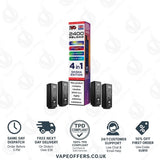 IVG 2400 4 in 1 Prefilled Pods Shisha Edition