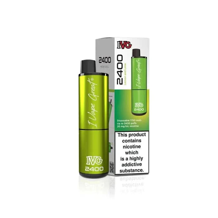 IVG 2400 Lemon & Lime Vape