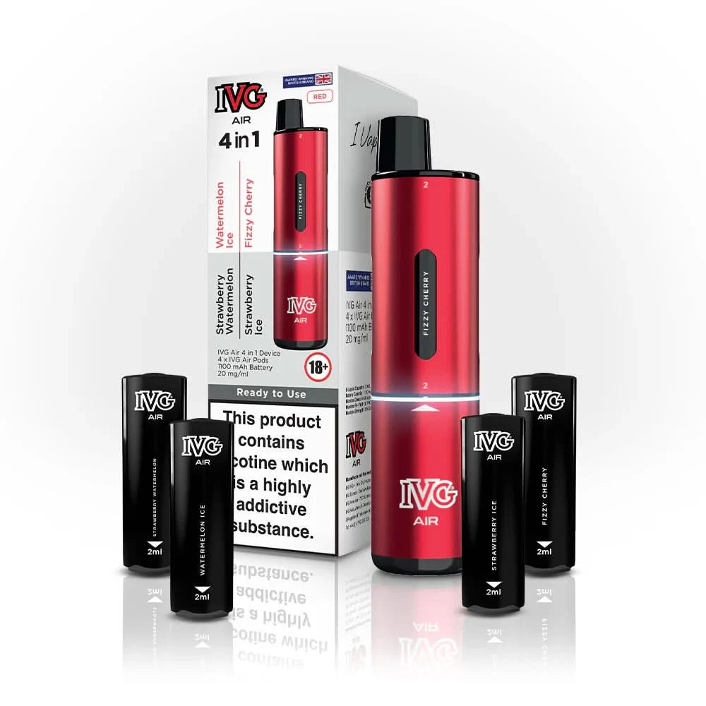 IVG Air 4 In 1 Red Starter Kit