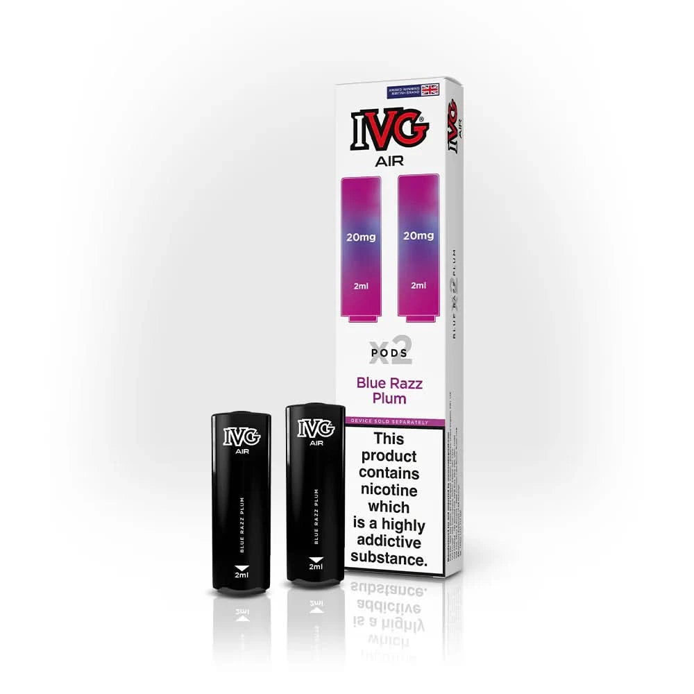 IVG Air Pods Blue Razz Plum