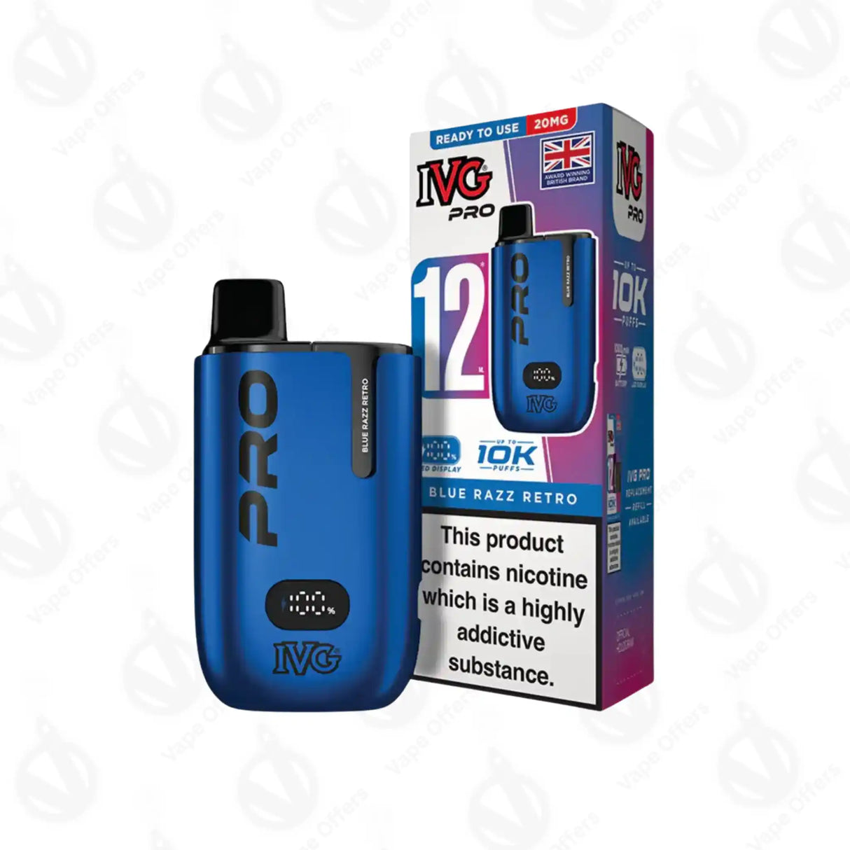 IVG Pro 12 Prefilled Pod Vape Kit