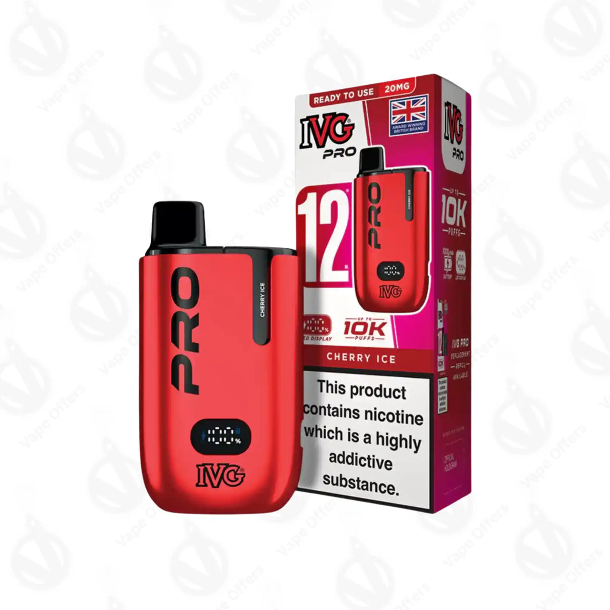 IVG Pro 12 Prefilled Pod Vape Kit