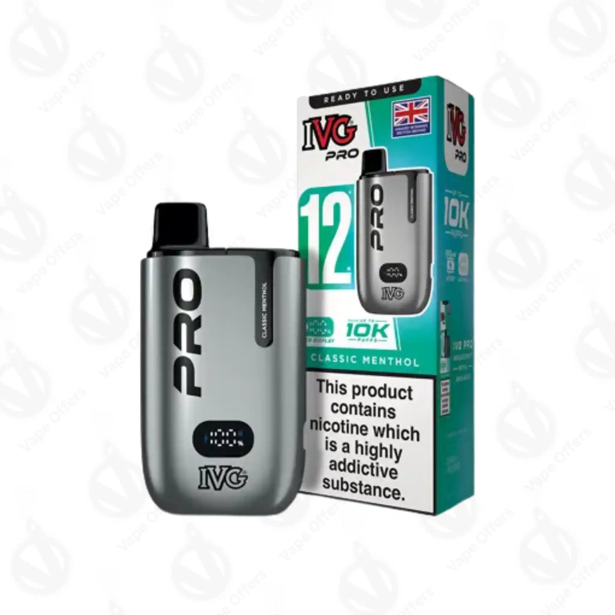 IVG Pro 12 Prefilled Pod Vape Kit