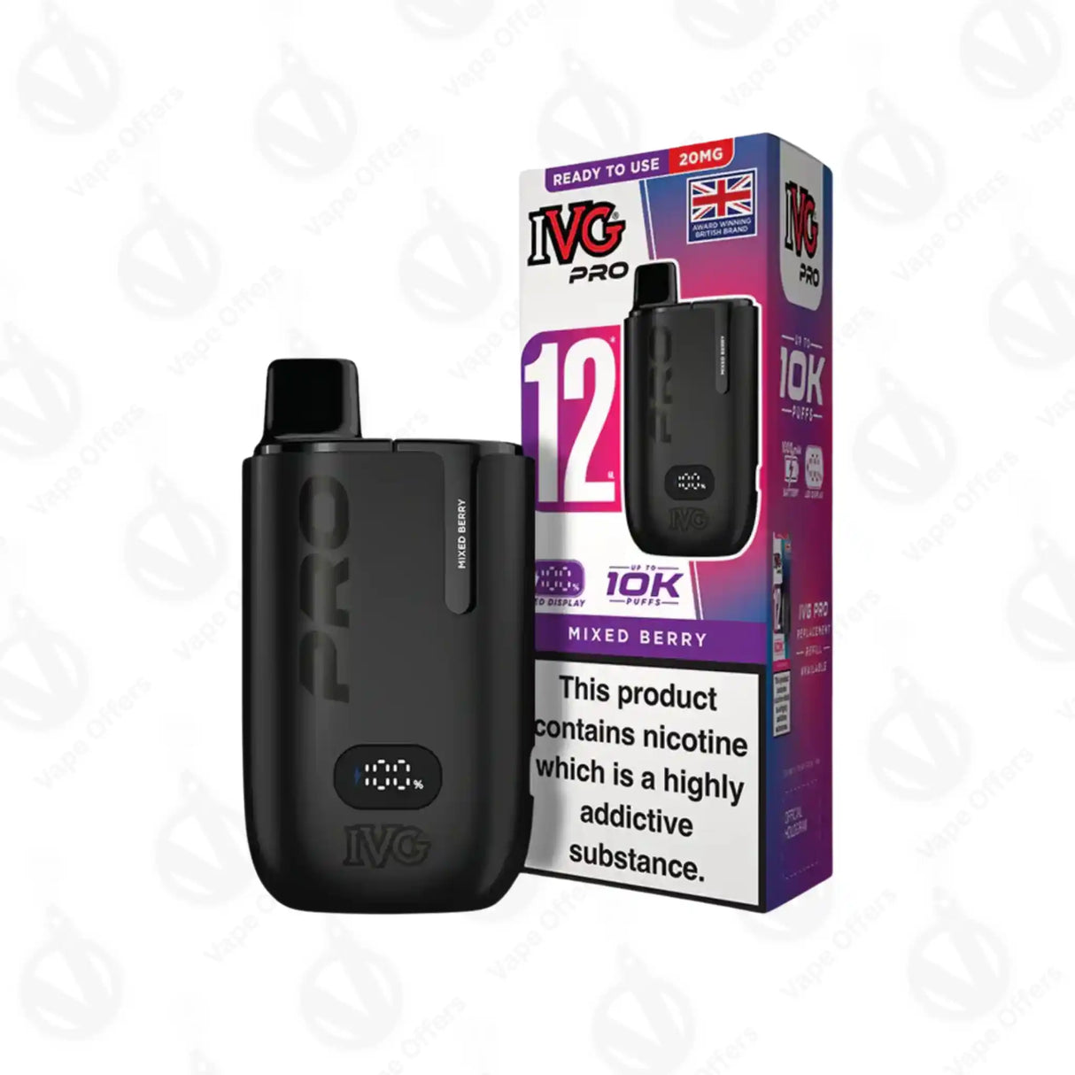 IVG Pro 12 Prefilled Pod Vape Kit