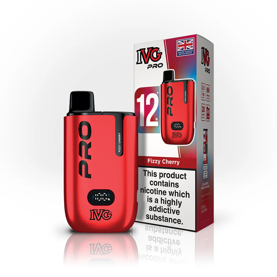 IVG Pro 12 Pod Kit -  Fizzy Cherry 