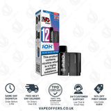 IVG Pro 12 Prefilled Pod Blue Razz Retro