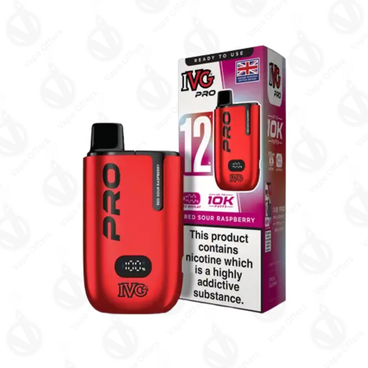 IVG Pro 12 Prefilled Pod Vape Kit