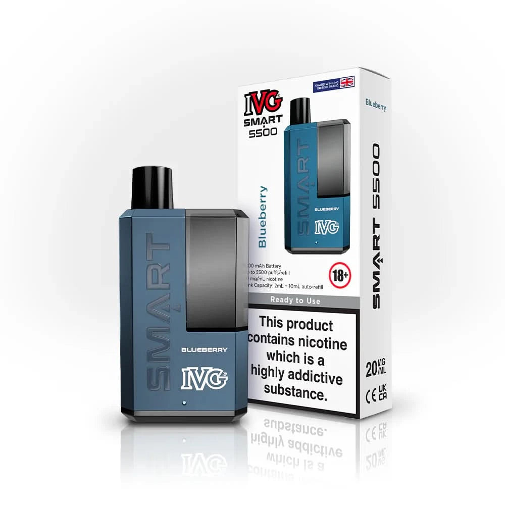 IVG Smart 5500 Blueberry Vape 